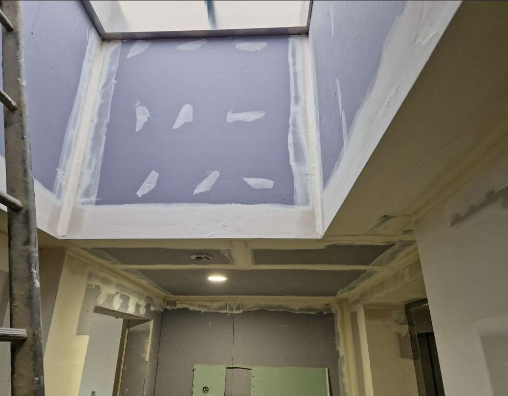 Skylight shaft finish